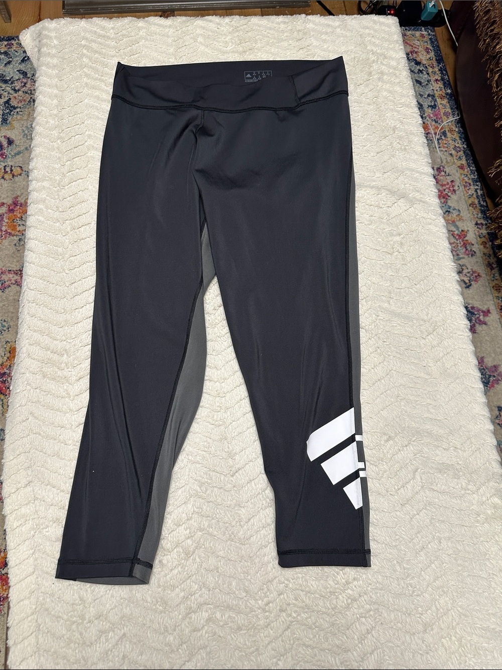 Adidas Aeroready Running Yoga Athletic Leggings Pants Womens Gray XL